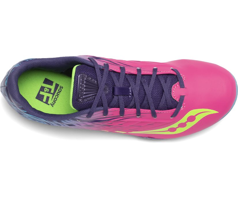 Saucony Spitfire 5 Women's Running Shoes Pink / Purple | AU 203XYUF